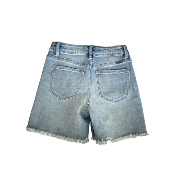 KANCAN Girls Light Wash Shorts Size Medium (8/10) - Picture 5 of 8